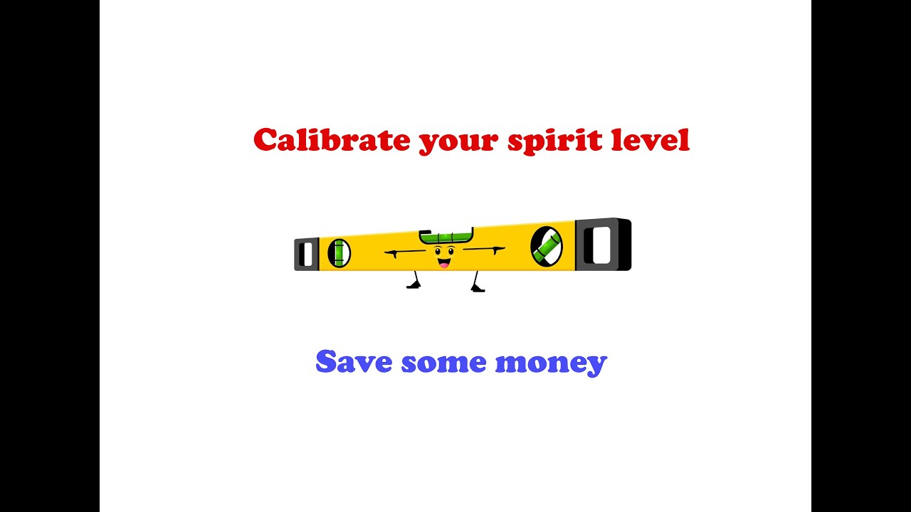 Repair or fix the spirit level