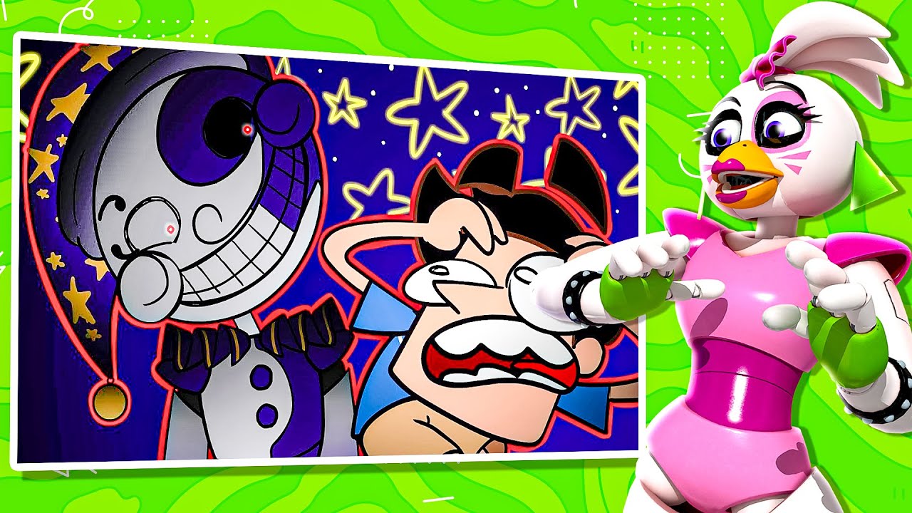 FNAF Markiplier Animation (ELVIC CARTOONS) REACT with Glamrock Chica