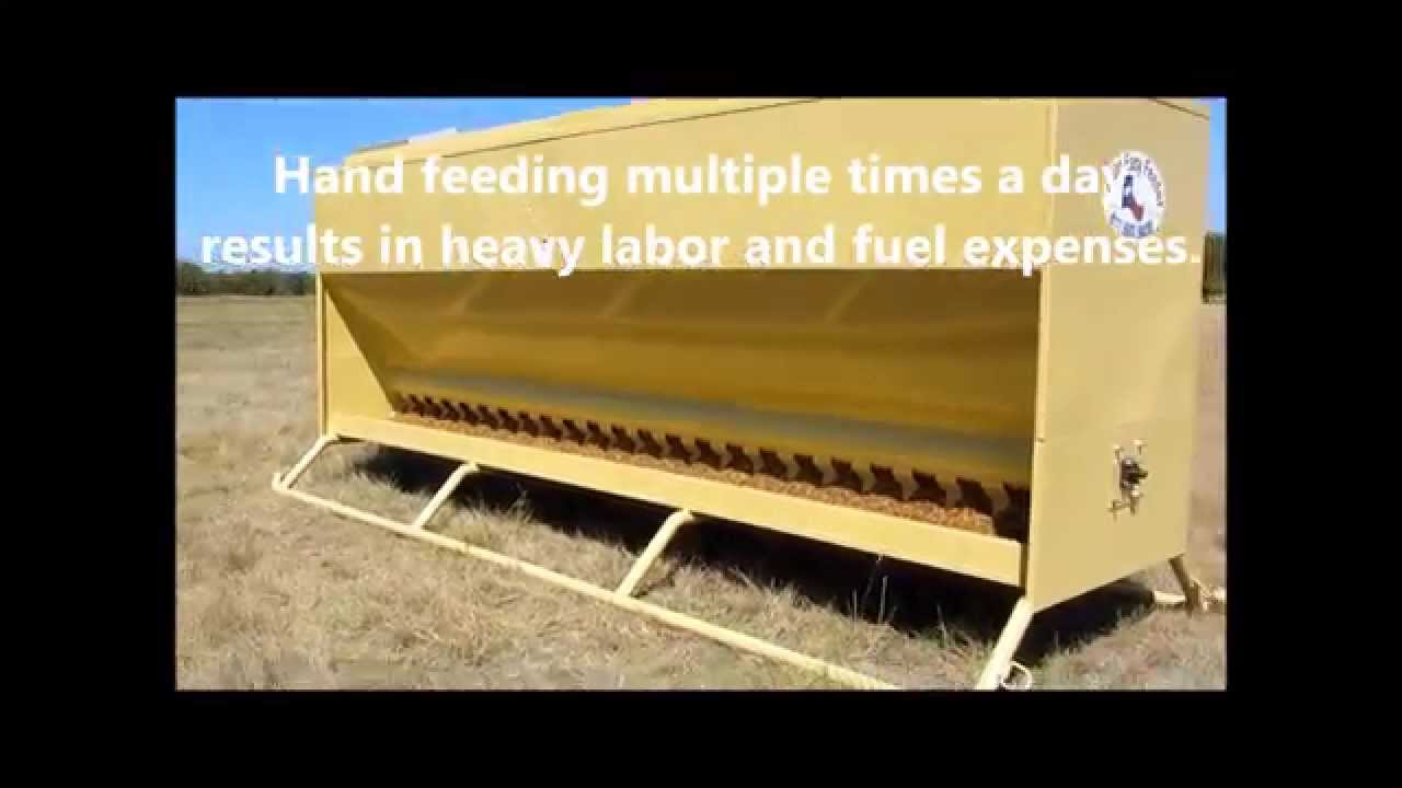 Auto Easy Feeder, The Best Cattle Feeders!!! Automatic and Programmable Livestock Feeders