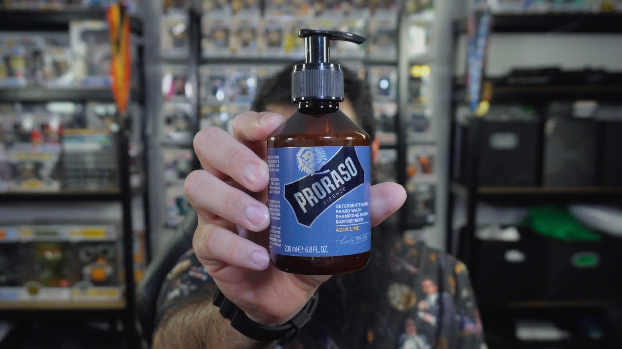 30 дней с шампунем для бороды Proraso Azur Lime