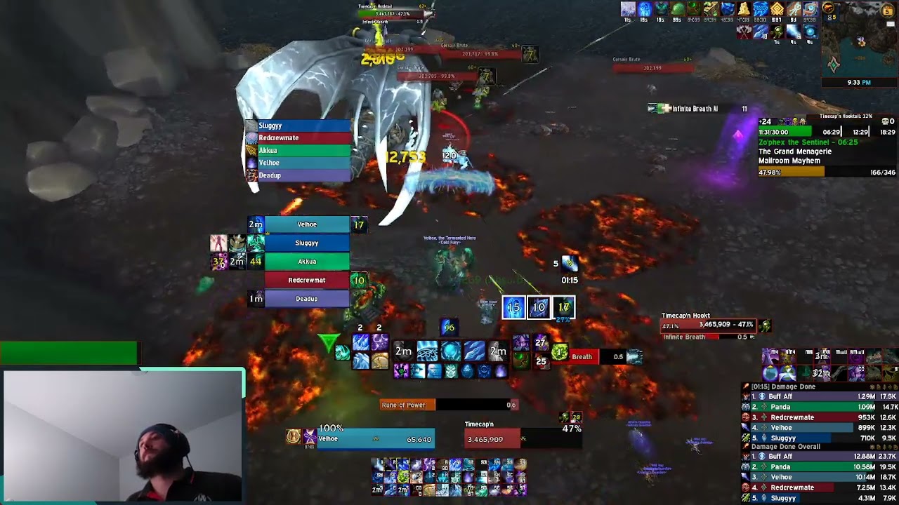 +24 Tyrannical Gambit as Slick Ice Frost Mage Necrolord [Season 3]
