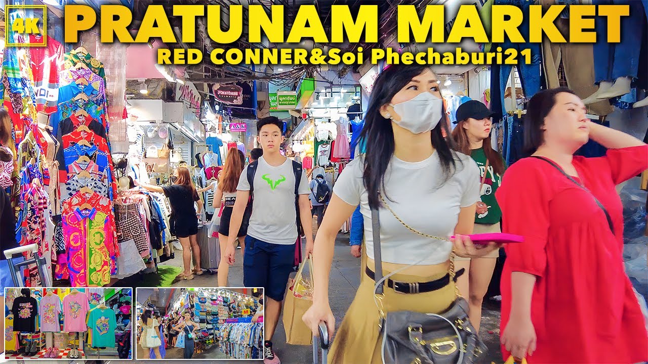 Bangkok Pratunam Market / Red Conner & Soi Phechaburi21 (January 2024)