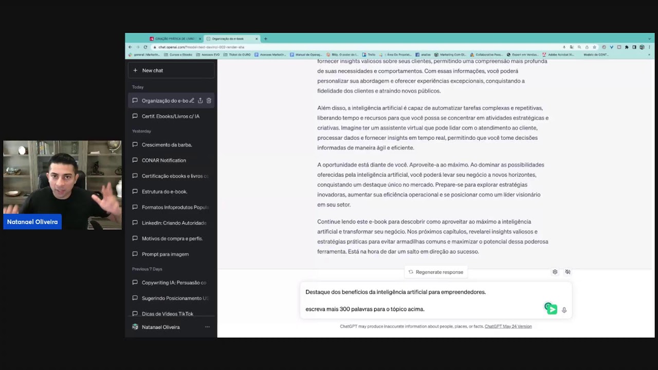 PROMPTS AVANÇADOS para Escrever Livro com CHATGPT