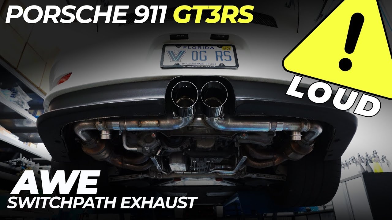 Porsche 911 GT3 RS - AWE SwitchPath Exhaust Install