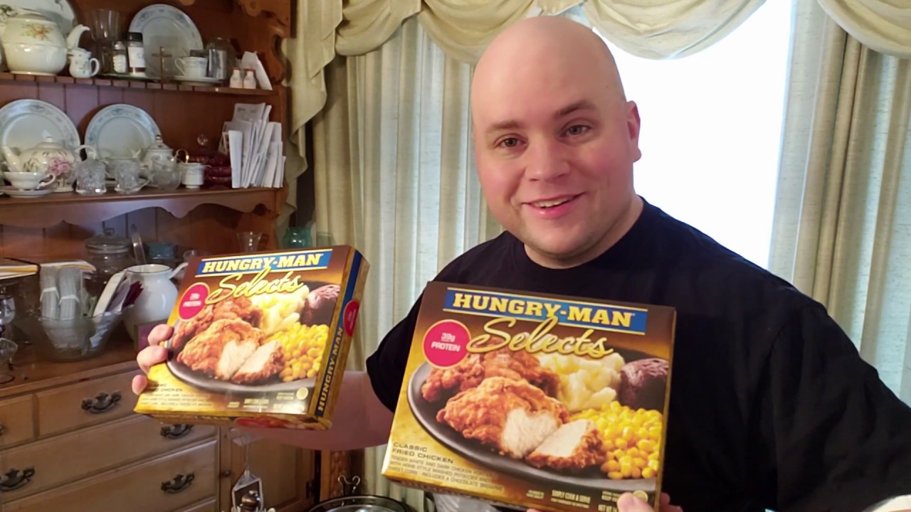 Microwave vs Oven Hungry Man Selects Classic Fried Chicken