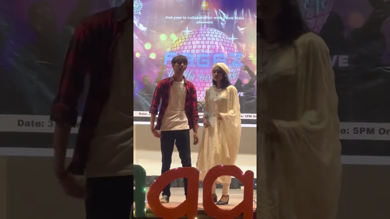 Couple Entry|| Fresher party || NIT Agartala || AAGAZ