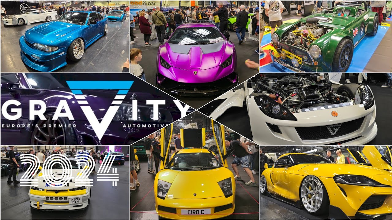 Gravity Car Show Slammed UK 2024 Modified Cars #gravityshow #carshow