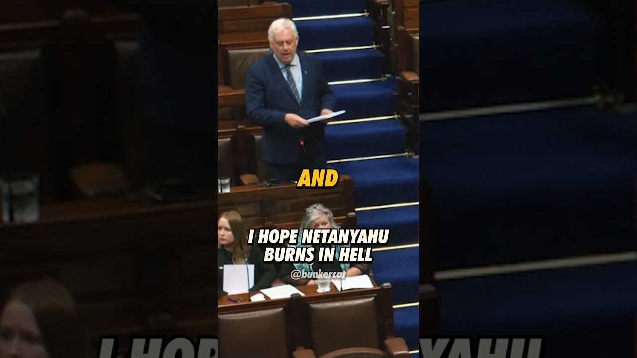 I Hope He Burns In Hell ~ Irish MP Thomas Gould condemns Benjamin Netanyahu