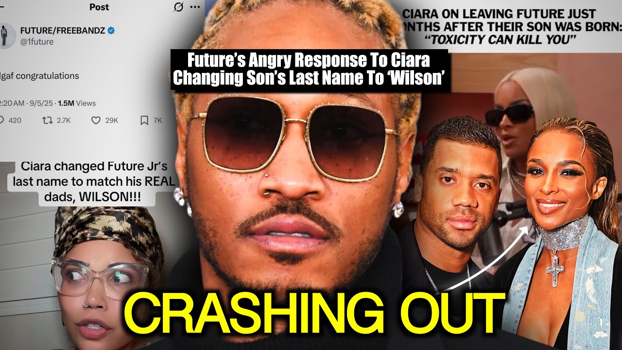 Future FLIPS OUT After Ciara Changes Son’s Last Name to ‘Wilson'