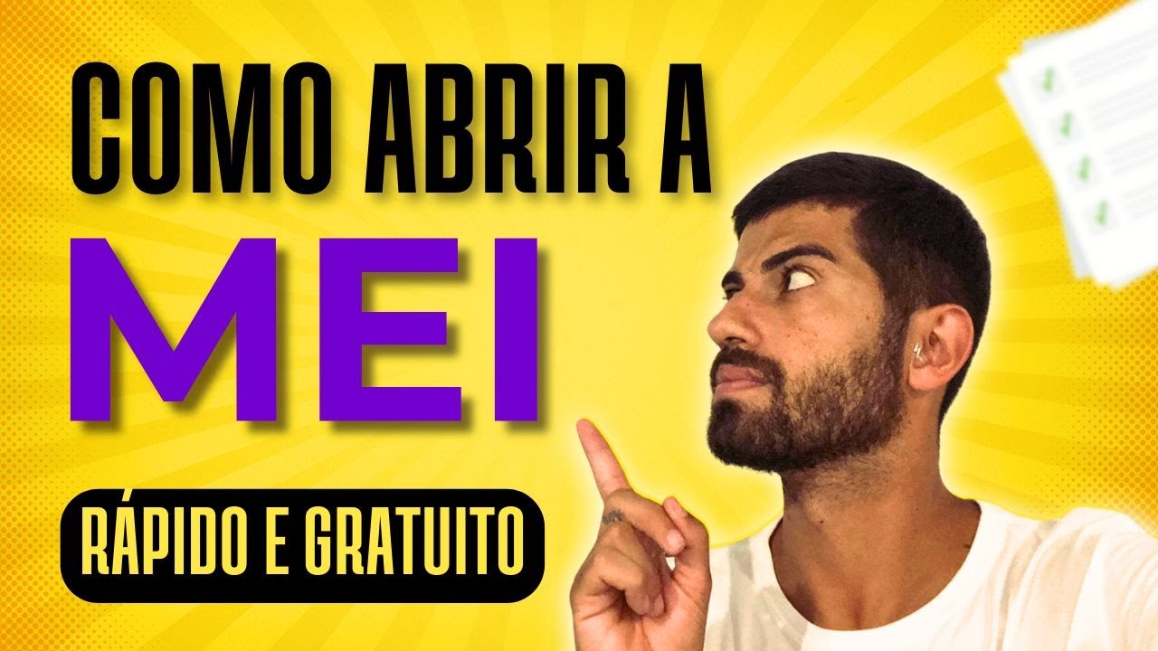 Como abrir um CNPJ MEI para trabalhar com mercado livre.