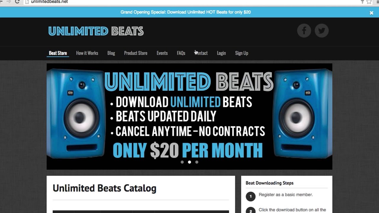 Instrumental beats, rap beats, cheap beats - How to download