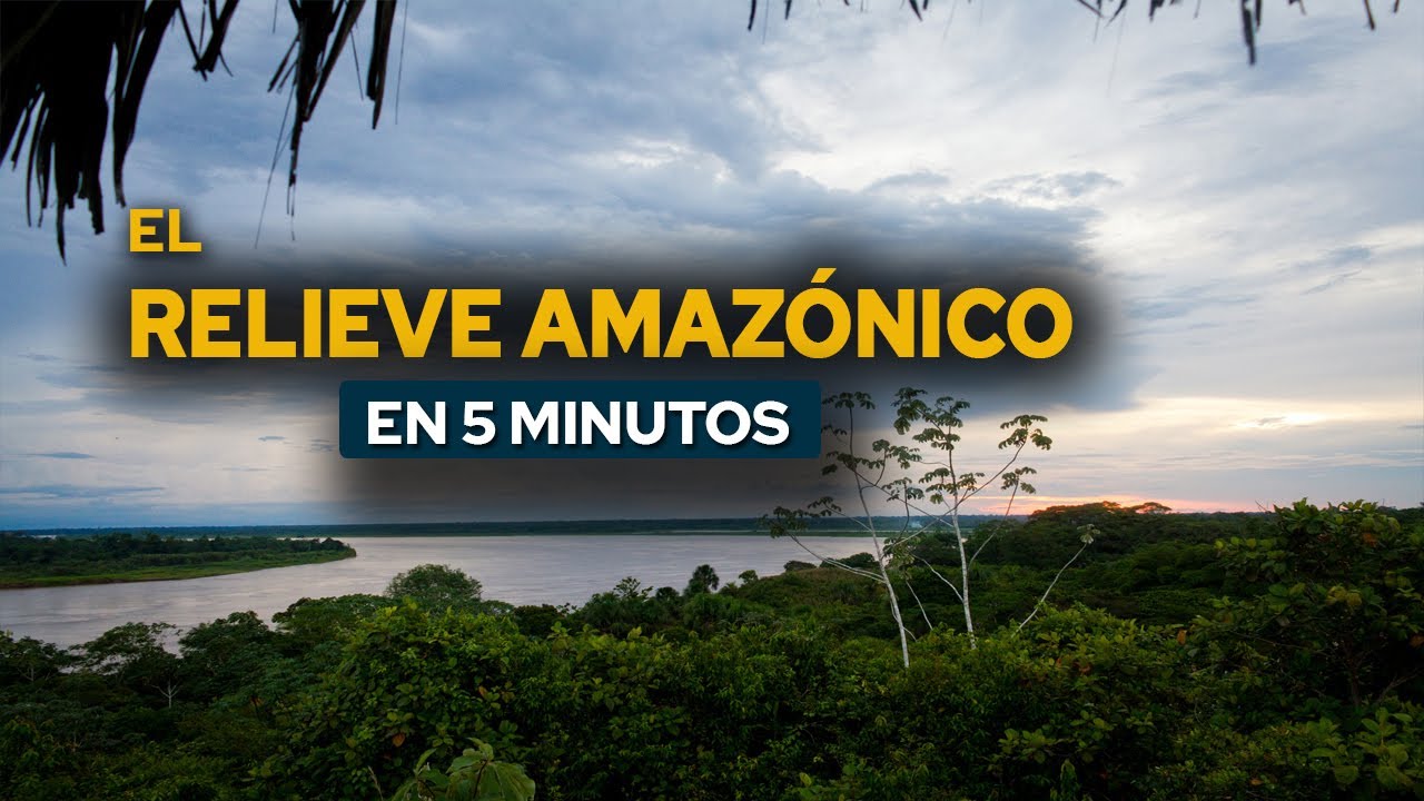 El Relieve Amazónico en 5 MINUTOS | RESUMEN