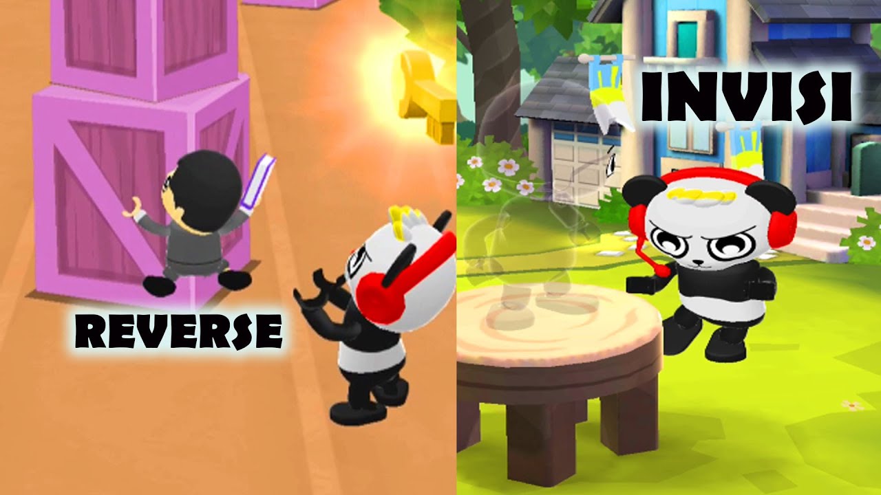 Tag With Ryan Invisi Ryan In Reverse vs Simple Gameplay!!