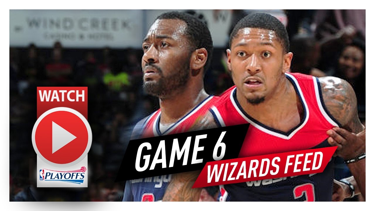 John Wall & Bradley Beal EPIC Game 6 Highlights vs Hawks 2017 Playoffs - 73 Pts Total