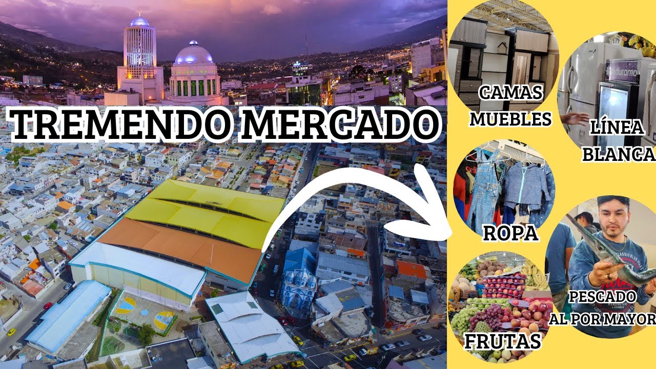 EL MERCADO MÁS COMPLETO DEL PAÍS ESTÁ EN AMBATO - TOUR POR LA SIMÓN BOLÍVAR
