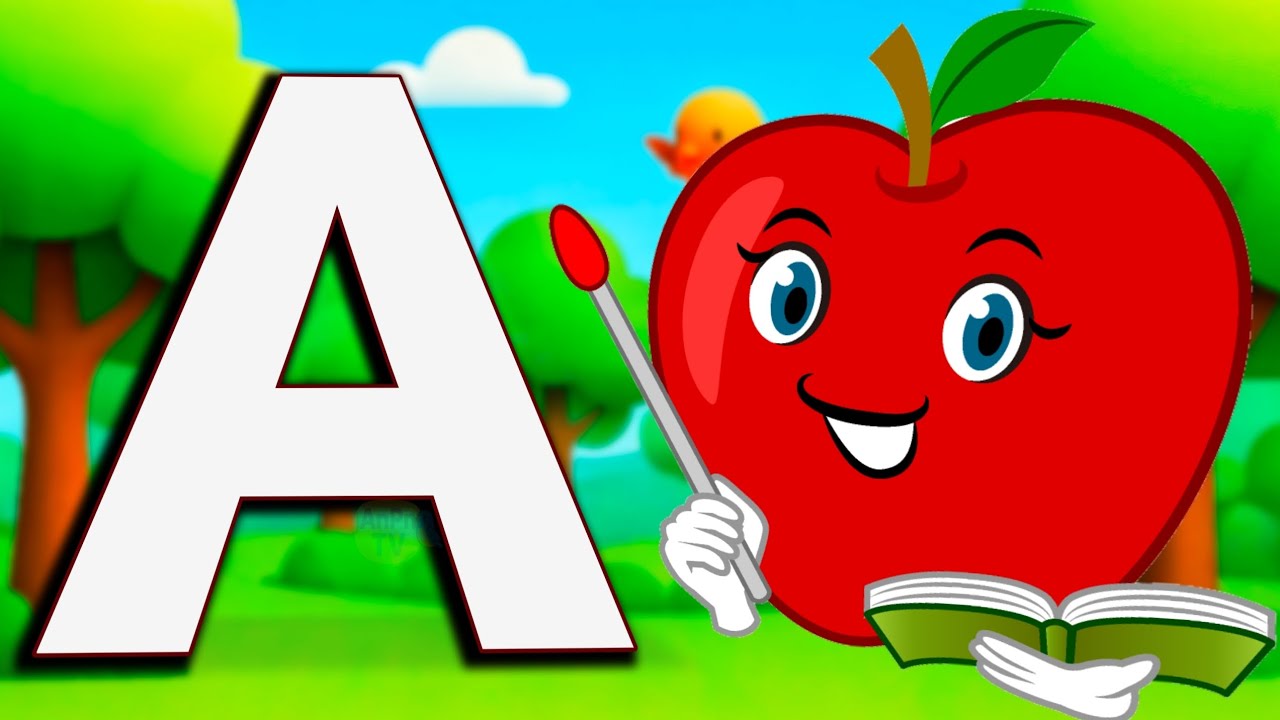 A for apple | अ से अनार | abcd | Abc phonics song nursery rhymes
