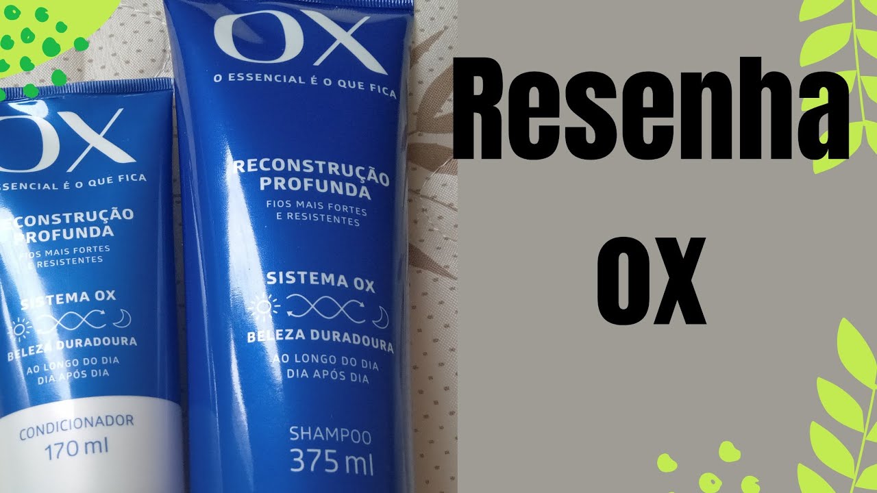 Resenha ox reconstrução profunda / ❤️
