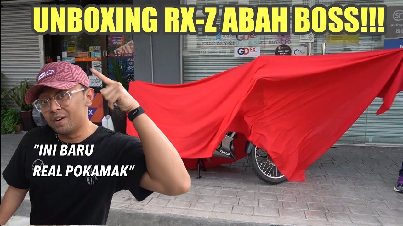 AKHIRNYA INI LAH RXZ YANG ABAH BOSS BELI!JOM UNBOXING HAMNAT!