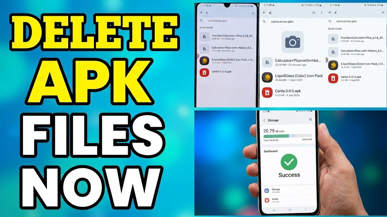 How To Delete APK Files On Android Phone?