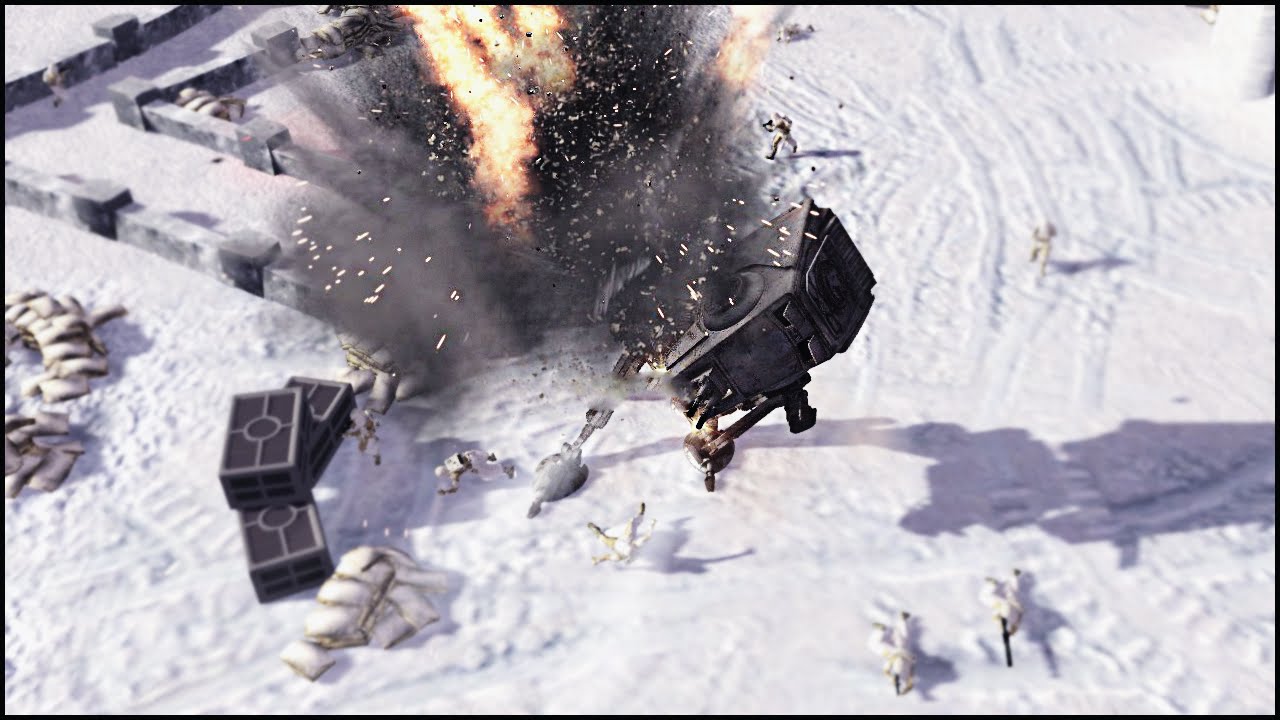 EPIC REBEL TRENCH ASSAULT - Star Wars: Galaxy at War Mod Gameplay