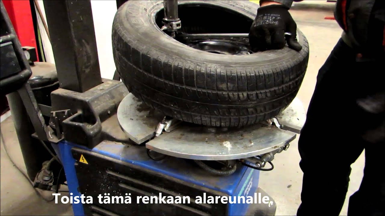 Rengaskoneen käyttö