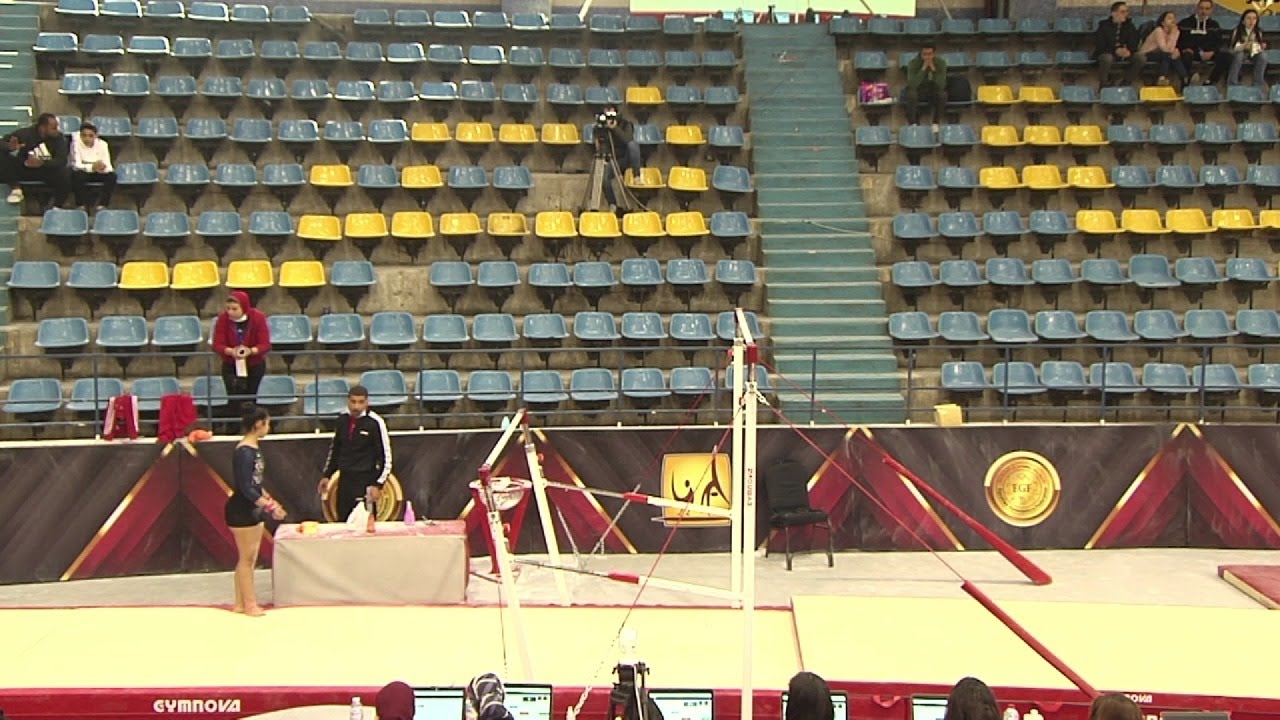 فعاليات الدورة الأولي لبطولة الجمهورية للجمبازالفني آنسات درجة أولي آنسات