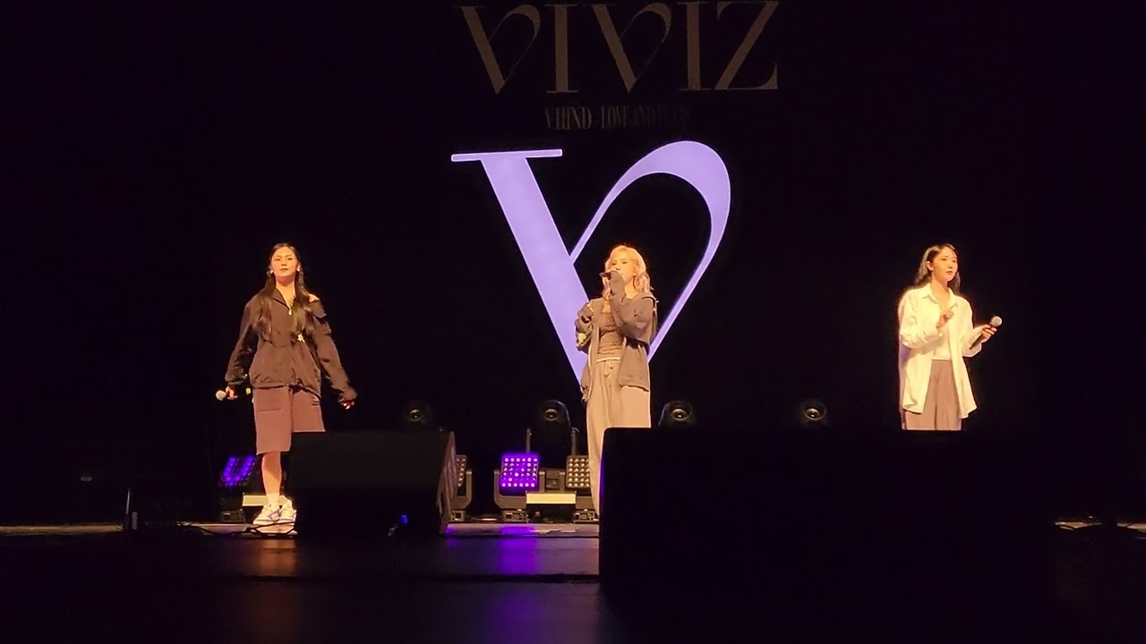 VIVIZ (비비지) - Soundcheck | 240714 | Charlotte [V.hind : Love and Tears] 4k60 FANCAM - Front Row
