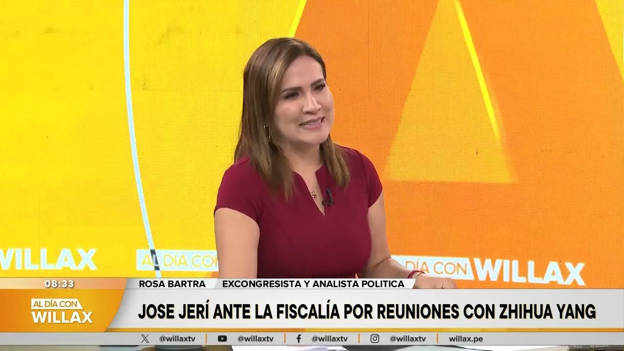 Al Día con Willax - ENE 30 - 4/5 - JOSE JERÍ ANTE LA FISCALÍA POR REUNIONES CON ZHIHUA YANG | Willax