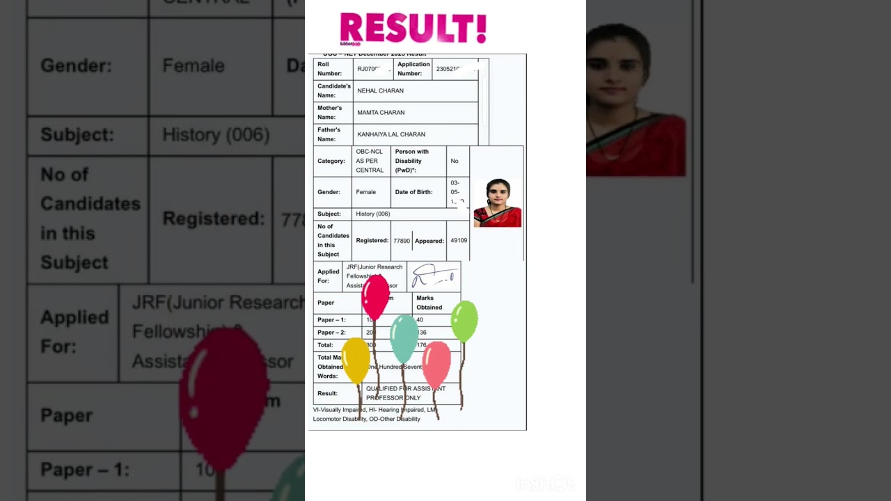 Ugc Net Qualified Candidate's 🥇 #ugcnet #ugcnet2024 #ugcnetdec2023 #netresults #divyagautamugcnet