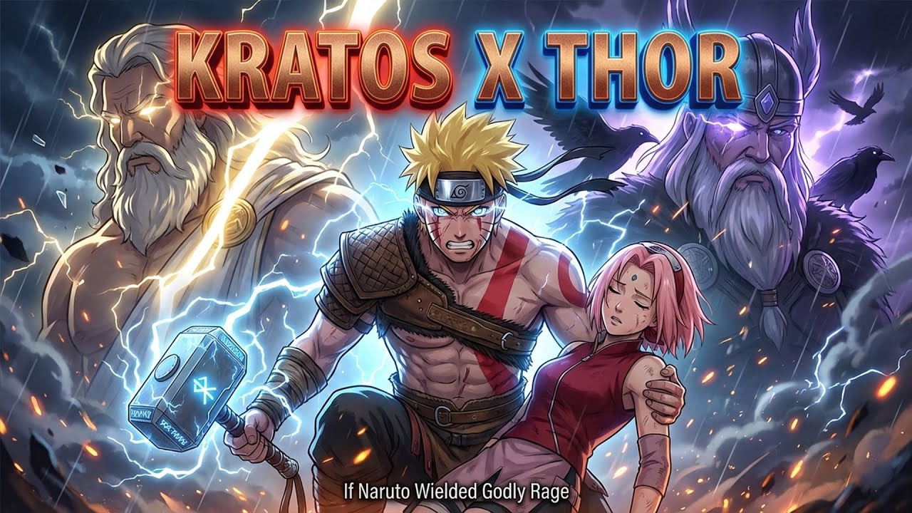 What If Naruto Had the Power of Kratos and Thor? (Part 4) ⚡🩸