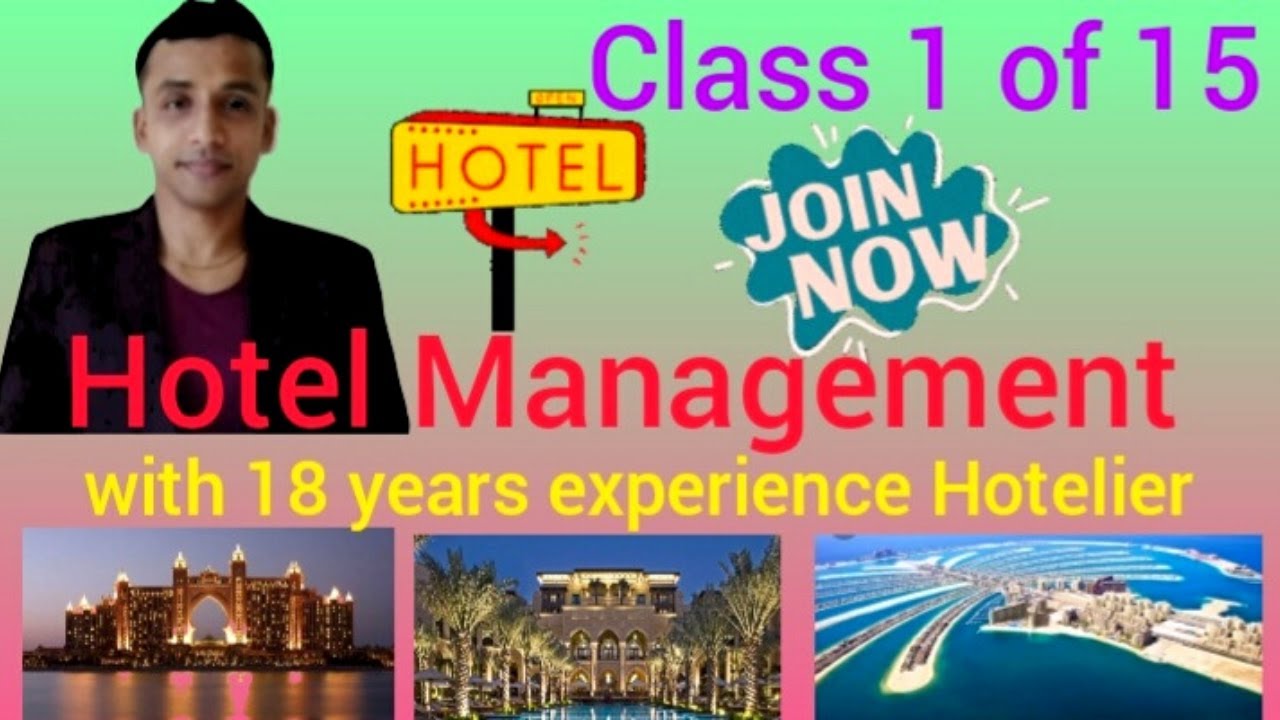 Hotel Management Class 1 of 15 &ndash; Types of Hotel || Hospitality Management || Hotel Management course