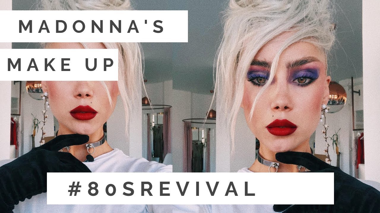 BEAUTY: MADONNA's 80s Inspired Look with Rimmel London #80sRevival