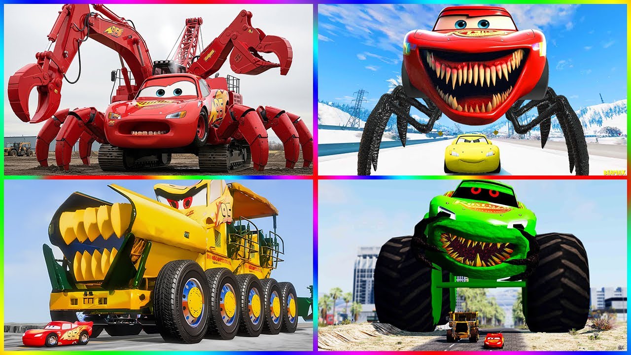Lightning McQueen Tiles Hop Challenge ⚡🏎️