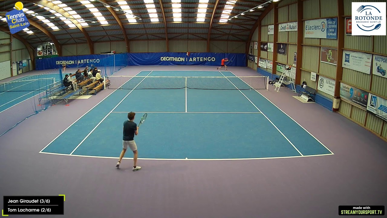 Court 2 : Jean Giraudet (3/6) 🆚 Tom Lacharme (2/6)