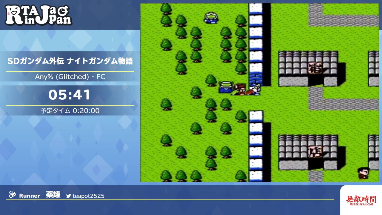 RTA in Japan Online 2020: SDガンダム外伝 ナイトガンダム物語