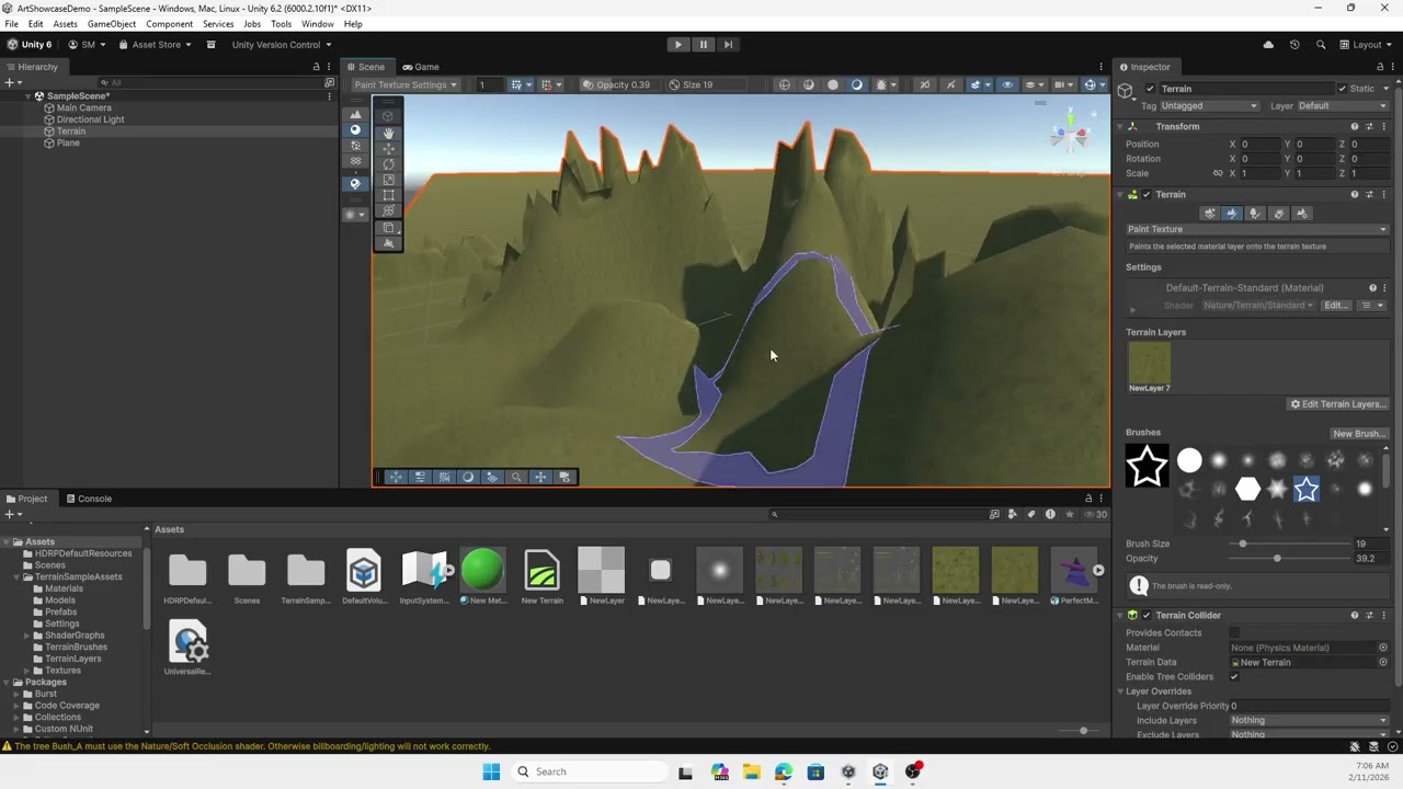 Adding Details To Terrain in Unity