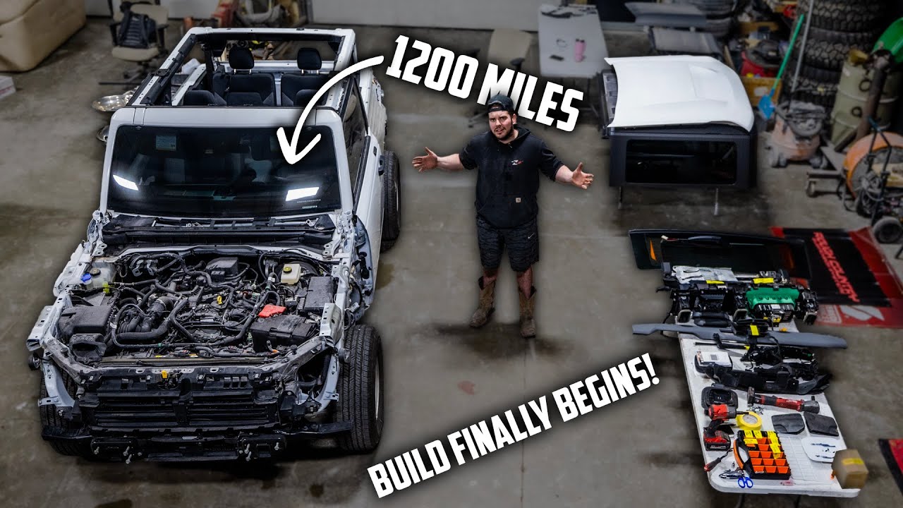 Создаём самый ЭКЗОТИЧЕСКИЙ Ford Bronco в мире, потому что никто не...