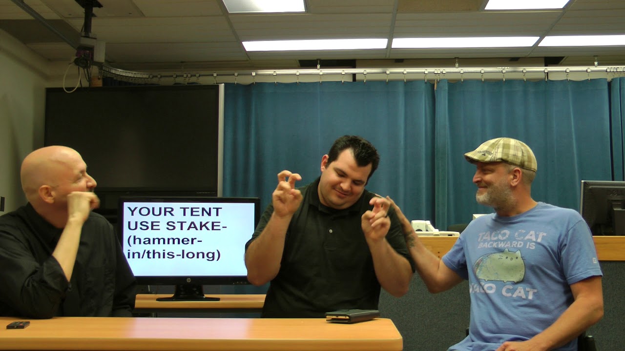 Camping Sign Language (Part 1) (ASL for Camping) (American Sign Language)