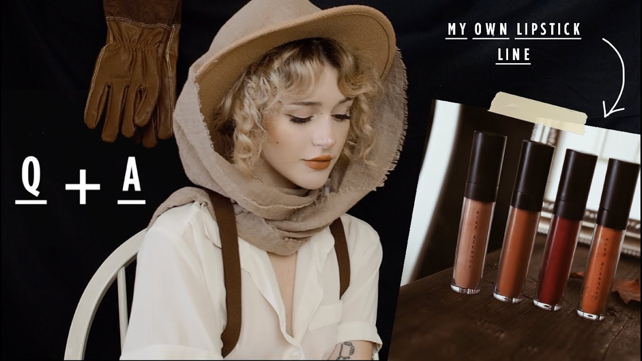 Q + A // releasing my own lipstick line & other things