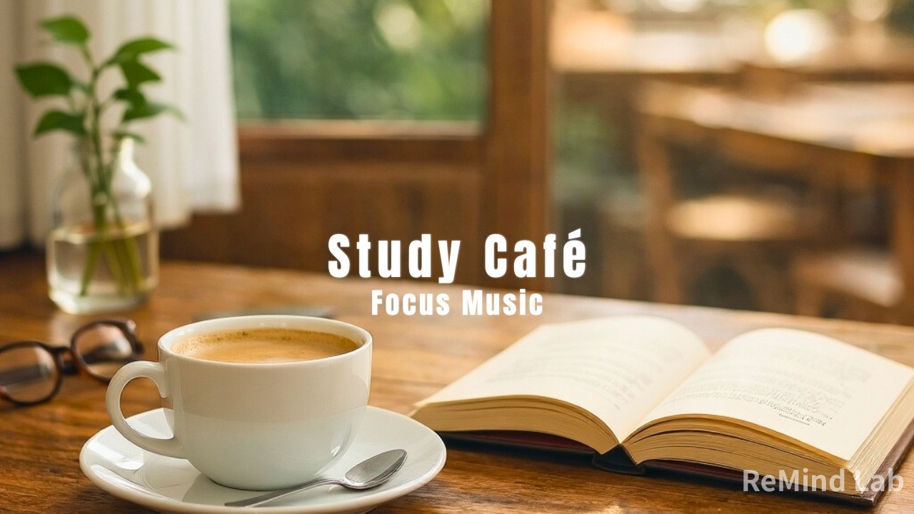 Morning Study Café – Reading & Focus Background Music (1 Hour)