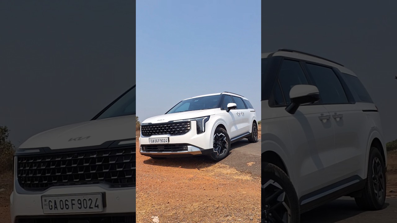 Amazing Ground Clearance In This Limousine Ft Kia Carnival Grand Limousine  #kia #kiacarnival2025