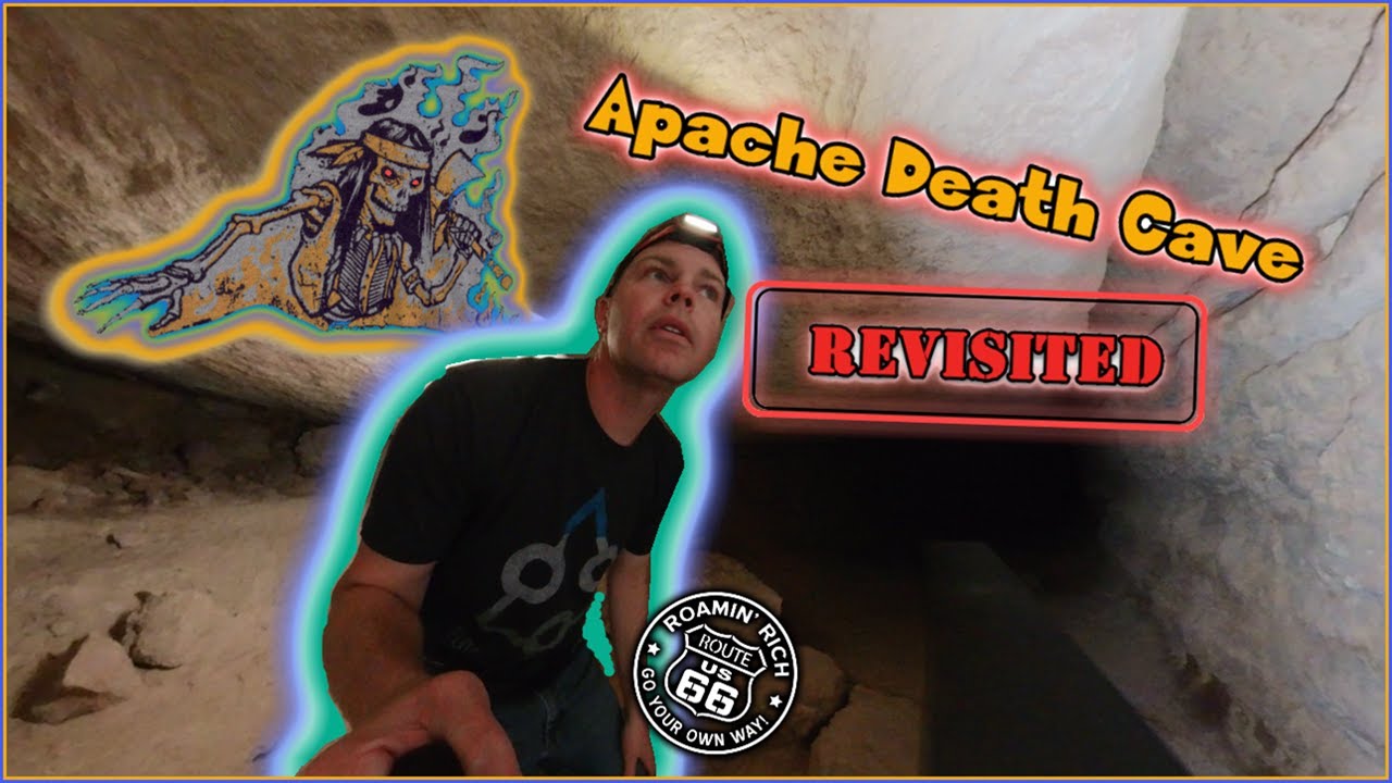Best views of the Route 66 Apache Death Cave in Two Guns Arizona!