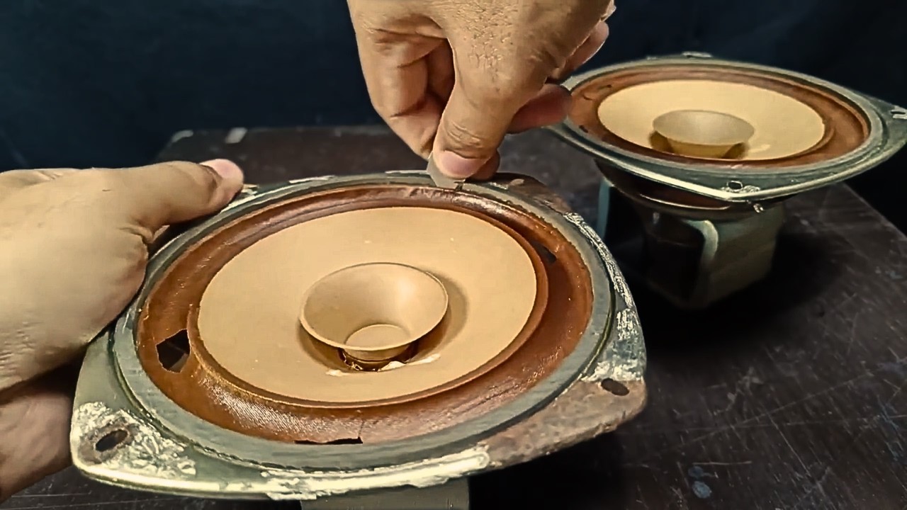 Restoring Vintage Japanese Bookshelf Speakers