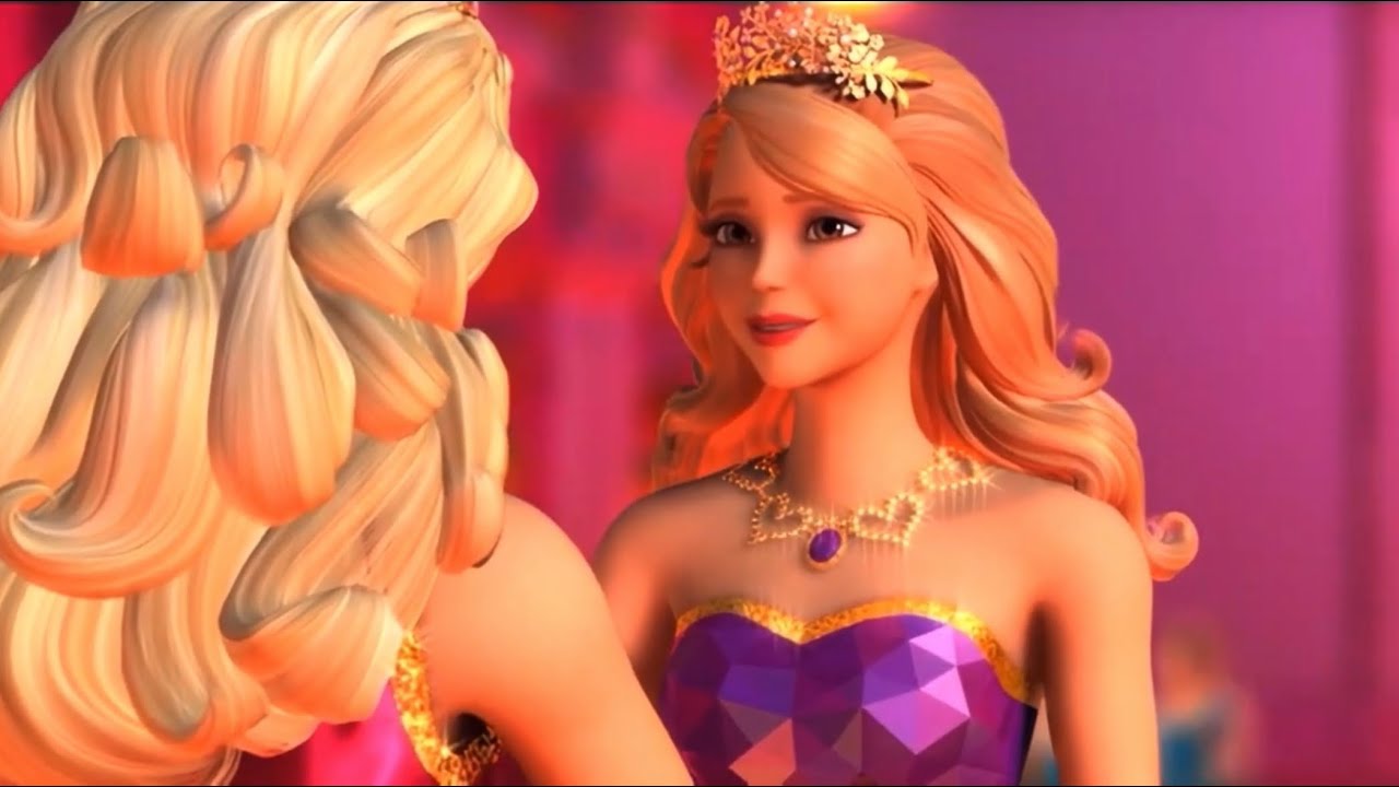 Barbie princess charm school - Blair&rsquo;s lady royal scene
