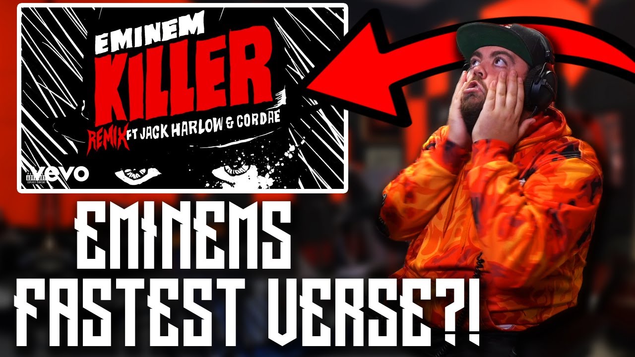 RAPPER REACTS to Eminem - Killer (Remix) [Official Audio] ft. Jack Harlow, Cordae