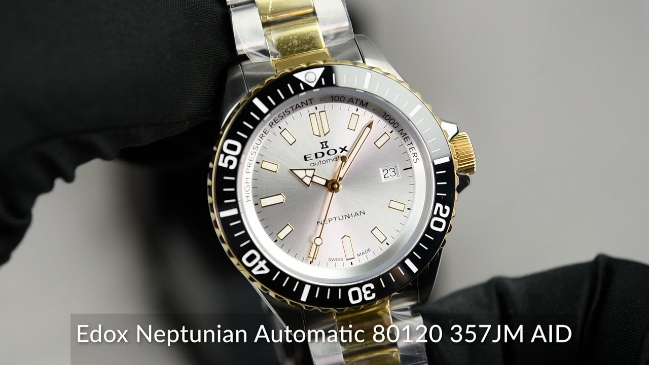 Edox Neptunian Automatic 80120 357JM AID