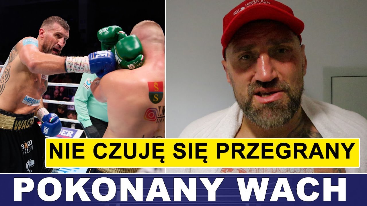 MARIUSZ WACH: NIE CZUJĘ SIĘ PRZEGRANY