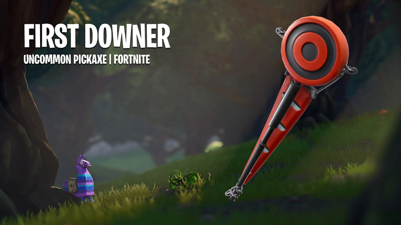 First Downer | Uncommon Pickaxe | Fortnite