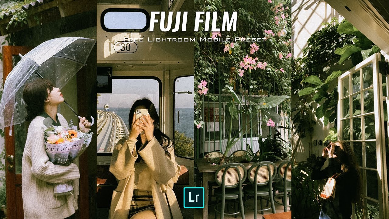 Fuji Film Tone | Free Lightroom Mobile Preset Free DNG | Tutorial Lightroom Mobile