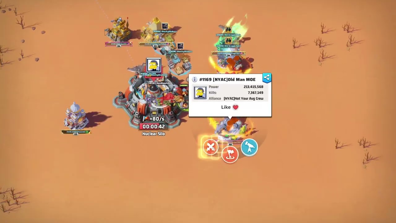 3/6/2026 Last War Desert Storm This was a close one!